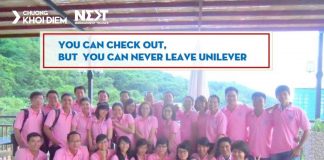 chuong khoi diem next management trainee you can check out but you can never leave unilever