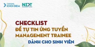 chuong khoi diem next management trainee CHECKLIST chuẩn bị management trainee.jpg