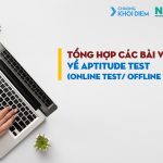 chuong khoi diem next management trainee Tổng hợp các bài viết về vòng Aptitude Test - Online Test Offline Test