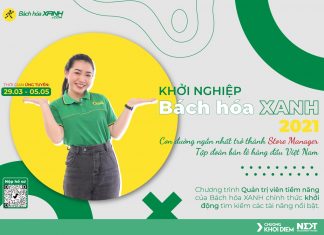 Quản trị viên tiềm năng – Khởi Nghiệp Bách Hóa Xanh chính thức mở đơn!