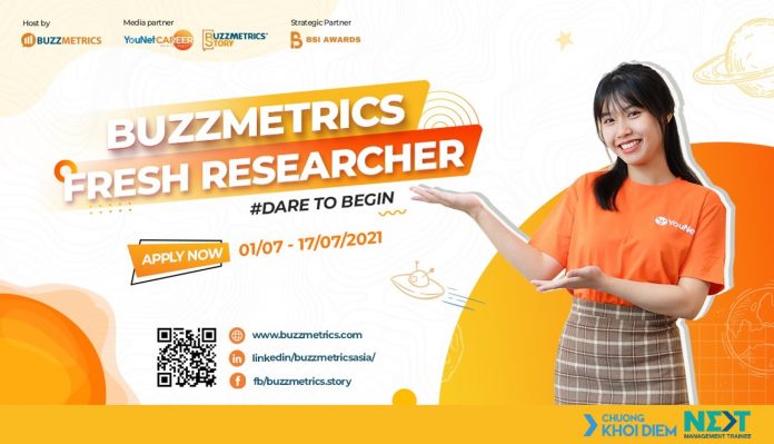 Buzzmetric Fresh Researcher 2021