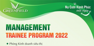0 chuong khoi diem next management trainee Greenfield Management Trainee 2022