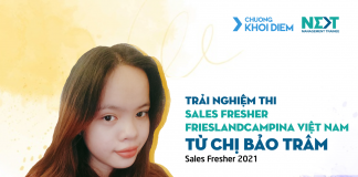 17. chuong khoi diem next management trainee kinh nghiem thi Sales Fresher Sales Trainee FrieslandCampina Bao Tram