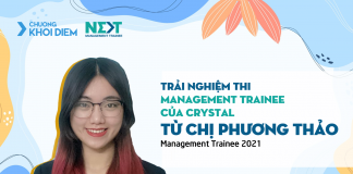 22. chuong khoi diem next management trainee kinh nghiem thi Management Trainee Crystal Phuong Thao