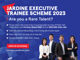 Jardine Executive Trainee Schemes (JETS) 2023